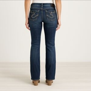 Silver Jeans Co. Suki Surplus Low Rise Bootcut Jeans – W27 L32 27x32